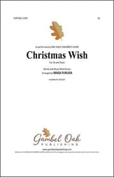 Christmas Wish SA choral sheet music cover